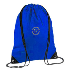 Garrett Hall Spare Clothes Bag with Logo