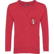 Holy Family Sweatshirt Cardigan with logo