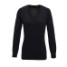 PR696 - Premier Ladies Knitted Cotton Acrylic V Neck Jumper