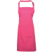 PR154 - Premier 'Colours' Bib Apron with Pocket