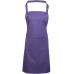 PR154 - Premier 'Colours' Bib Apron with Pocket