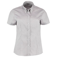 K701 - Kustom Kit Premium Ladies Short Sleeve Classic Fit Oxford Shirt