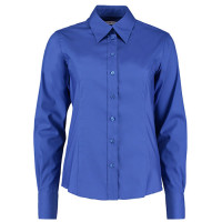 K702 - Kustom Kit Premium Ladies Long Sleeve Classic Fit Oxford Shirt