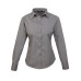 PR300 - Premier Long Sleeve Ladies Poplin Blouse
