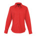 PR300 - Premier Long Sleeve Ladies Poplin Blouse
