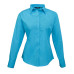 PR300 - Premier Long Sleeve Ladies Poplin Blouse