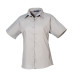 PR302 - Premier Short Sleeve Ladies Poplin Blouse