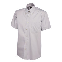 UC702 - Uneek Mens Pinpoint Oxford Short Sleeve Shirt