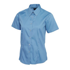 UC704 - Uneek Ladies Pinpoint Oxford Short Sleeve Shirt