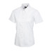 UC704 - Uneek Ladies Pinpoint Oxford Short Sleeve Shirt