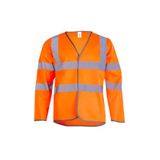 UC802 - Uneek Hi-Viz Long Sleeve Safety Vest