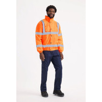 UC804 - Uneek Hi-Viz Bomber Jacket